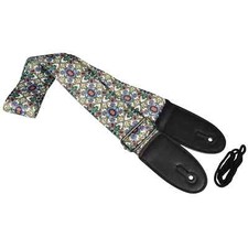 Chord Multi-Colour Guitar Strap Deluxe Double Nylon Fully Adjustable 60mm Wide
