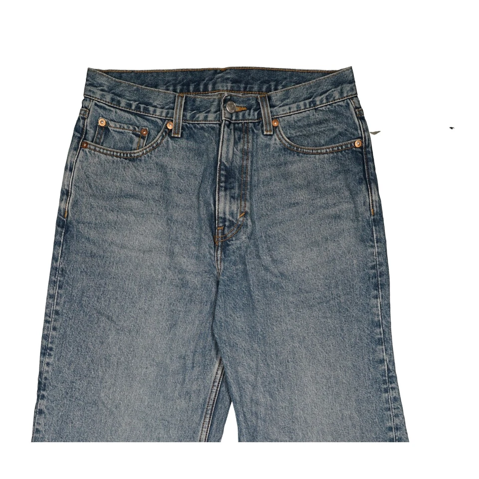 Weekday Galaxy Jeans Hose Karotte Fit High Rise Cotton W27 L30 unisex Blau Retro - Bild 2 von 4