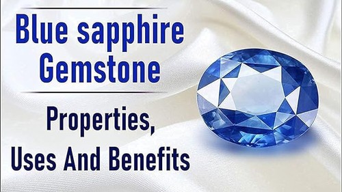 5.00 Ratti 4.25 Carat A+ Quality Natural Blue Sapphire Neelam Gemstone Ring Adju - Picture 3 of 6