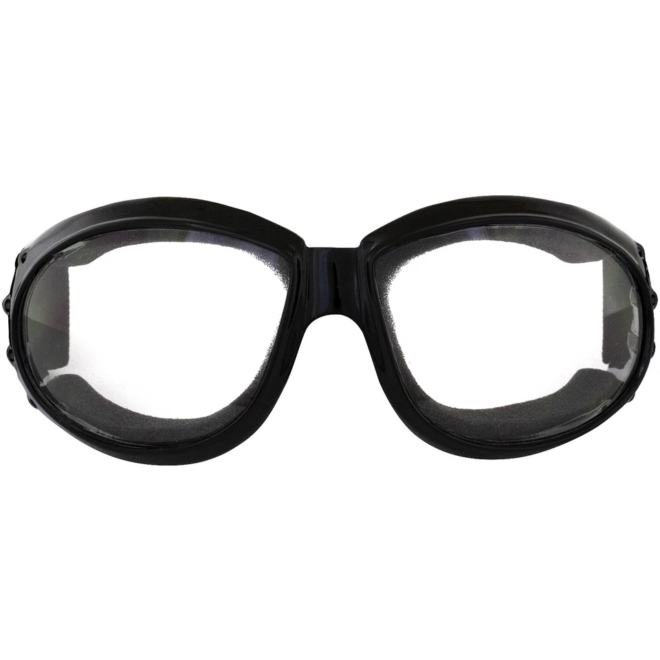 3 pares de gafas Global Vision Eliminator negras con lentes transparentes de humo y azul Foto 2 de 4