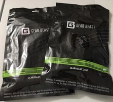 GEAR BEAST Universal Cell Phone Waterproof Dry Bag Black & Pink 2-Pack each NEW