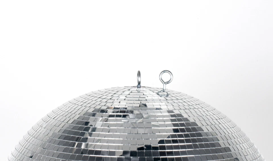 Eliminator EM20 20" Disco Mirror Ball w/ Motor Ring For Dance Floor/Events/Disco - Image 2 of 4