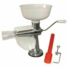 Weston Roma Food Strainer and Sauce Maker for Fruits and Vegetables - White...