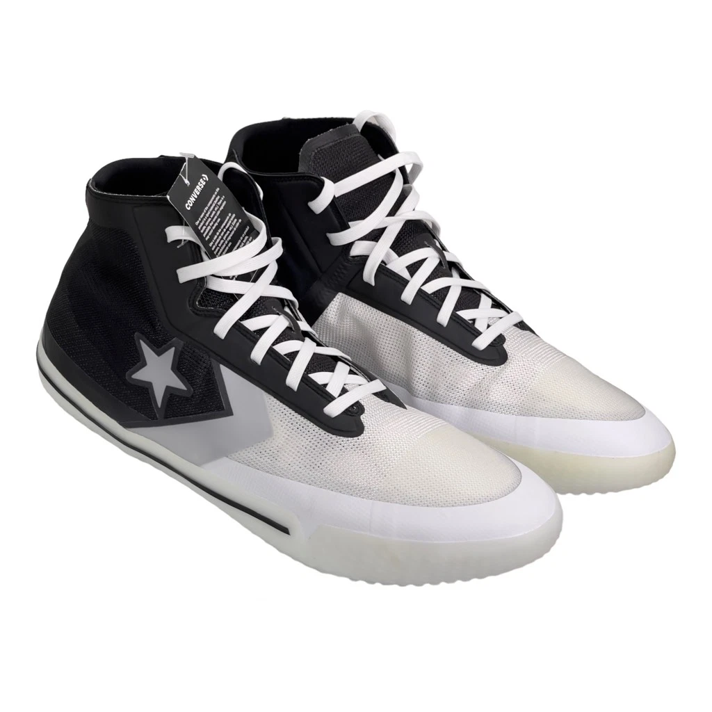 Converse Mens All Star Pro BB Hi Basketball Shoes Black 166803C