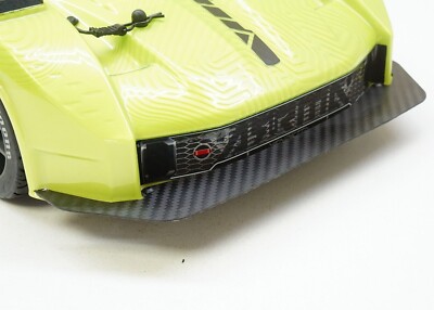 Carbon Fiber Front Splitter Lip/Chin Upgrade Kit for Arrma Vendetta 3S BLX
