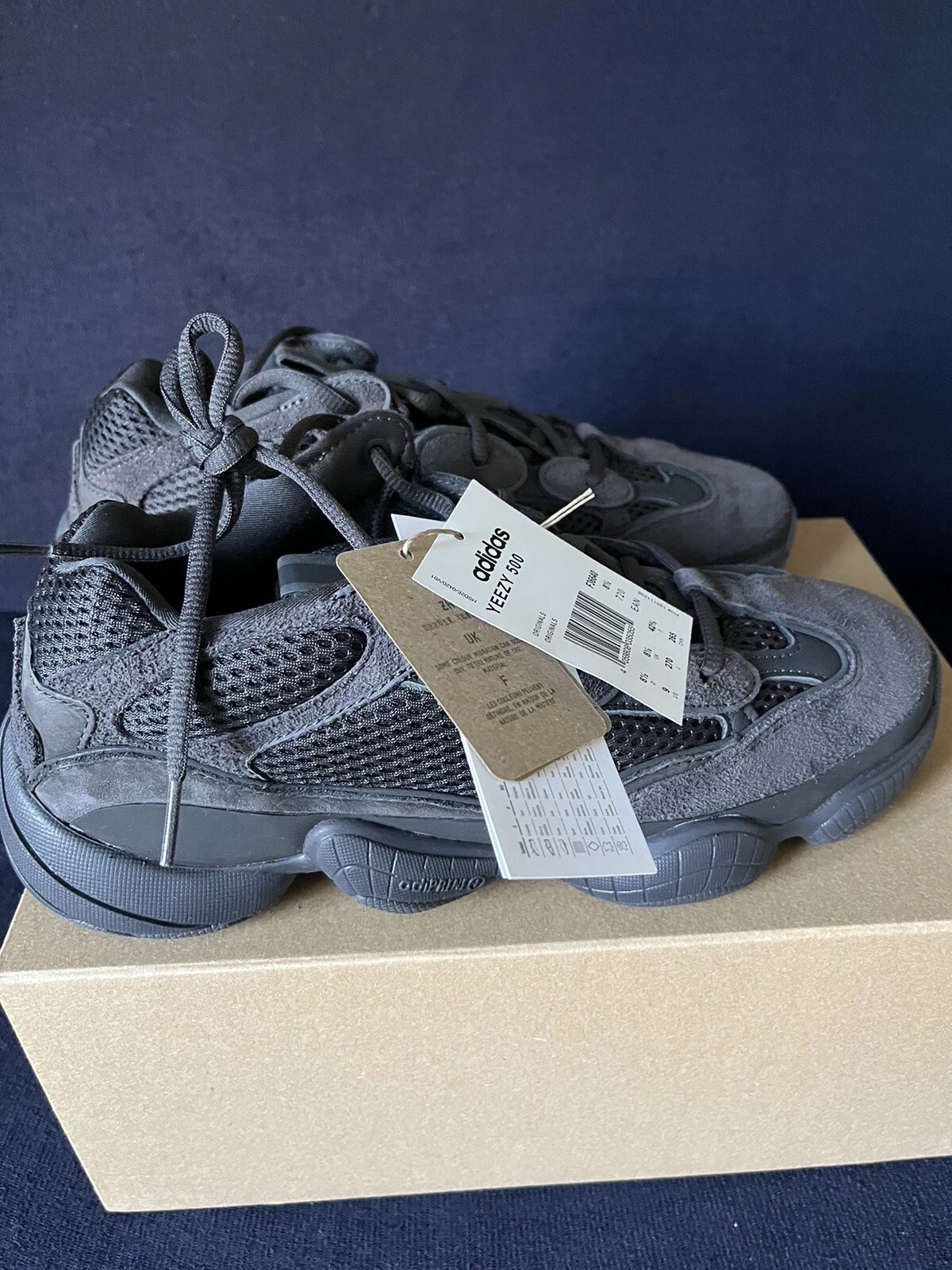 Yeezy 500 Utility Nero UK8.5