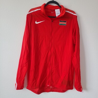 Nike Pro Elite Kenya Team Lightweight Jacket 800585-611 Size S
