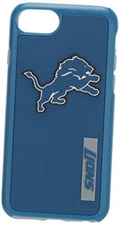 FOCO NFL Detroit Lions Hybrid for iPhone SE (2022, 20), 8, 7, 6S, 6 (4.7")