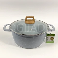 Masterclass Premium Cookware Collection 11" 7-qt Casserole Pan Pot Blue New
