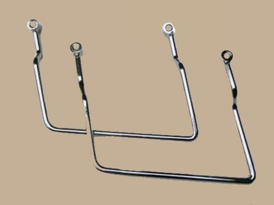 Chrome Saddlebag Supports 09+ Yamaha V-Star 950 07+ V-Star 1300 (except stryker)