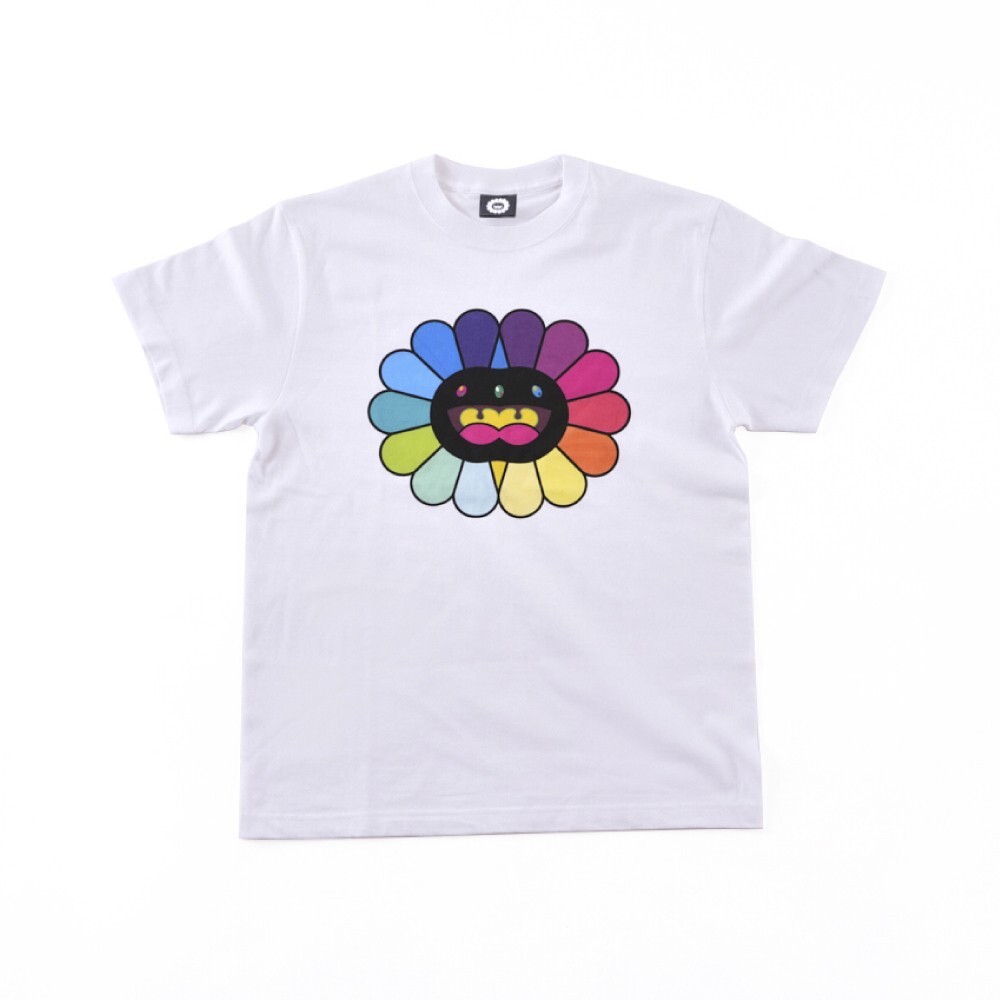 【HI FI FNK】Vernon Flower Top Big Flowers Printed V-Neck Long Tunic Tank Top (T1122-2