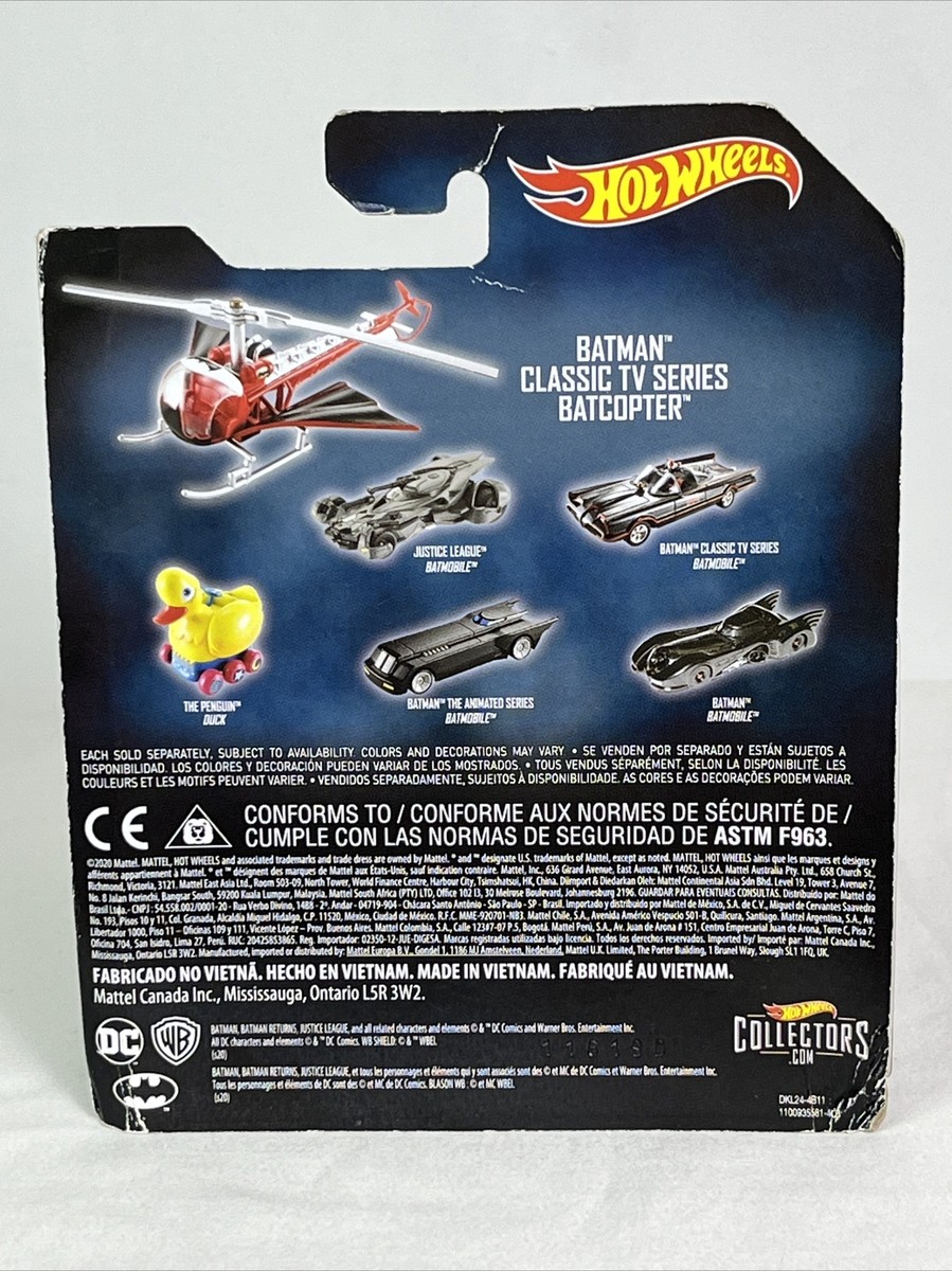 Batcopter ~ Batman Diecast Helicopter ~ Classic TV series ~ Hot