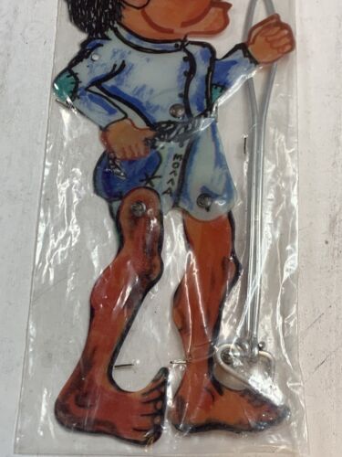 GREEK VTG KARAGIOZIS SHADOW PLAY THEATER PUPPET MOLLAS NEW IN PACKAGE - Picture 3 of 9