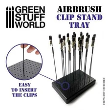 Green Stuff World: Airbrush Clip Board - Secure Hold for Clips