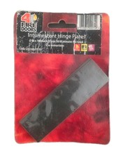4FireDoors Intumescent Hinge Pads Plates 6 x 100mmx31mm 30/60 minutes fire rated