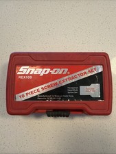 Snap On Rex 10b 10 Piece Screw Extractor Set