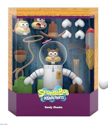 Super7 Sandy Cheeks 7 Inch Action Figure Spongebob Squarepants Collectible Toy