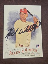 2016 Allen Ginter KYLE WALDROP Reds In-Person Signed Autographed AUTO