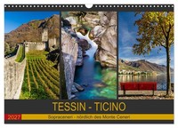"Calendar 2027 · US Version · Ticino - Ticino (Wall Calendar 2027 17\" × 12\" Lands"