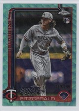 2025 Topps Chrome Update Aqua Wave Refractor 112/199 Ryan Fitzgerald #USC8 5d9