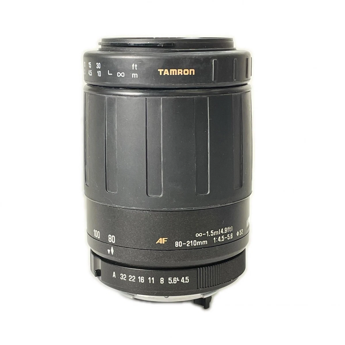 Camera Lenses for Tamron 80-210mm Focal f/4.5-5.6 Maximum Aperture