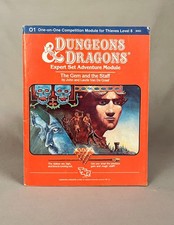 THE GEM AND THE STAFF 1983 TSR DUNGEONS & DRA...