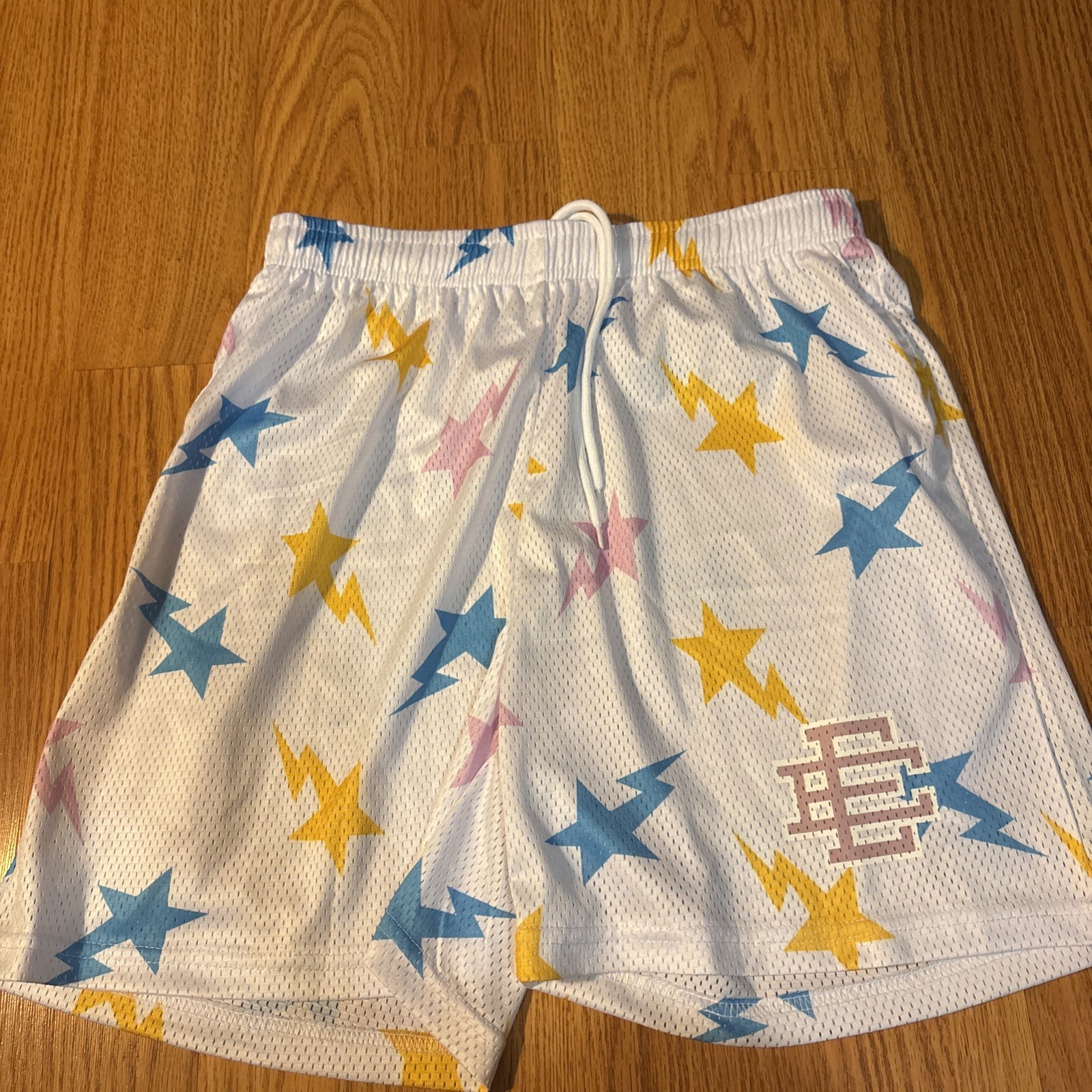 Eric Emmanuel X Bape Basic Shorts WHITE, YELLOW, … - image 7