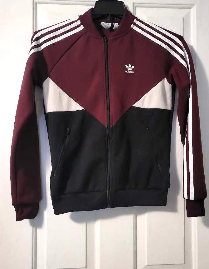 Ретро Adidas Colorado SST 3-полоски Colorblock Track куртка и брюки (XS) - Изображение 3 из 4