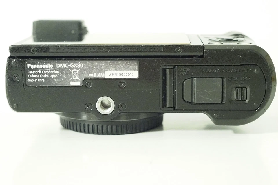 Panasonic Lumix DMC-GX80 ONLY/NUR Body, 43.109 Klicks, schwarz-silber, MFT, OVP - Bild 4 von 4