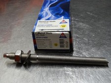 M12 x 160mm RESIN ANCHOR STUDS, A2 304 stainless steel chemical concrete fixing