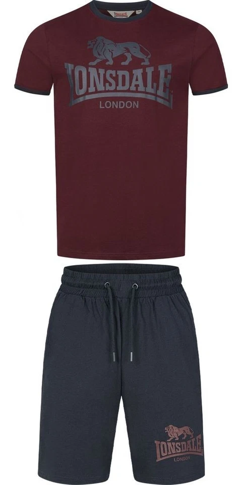 Lonsdale Maist T-Shirt & Shorts Set Normale Passform - Bild 1 von 1