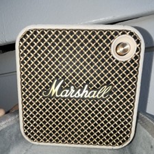 Marshall Willen Portable Bluetooth Clip-On Speaker White