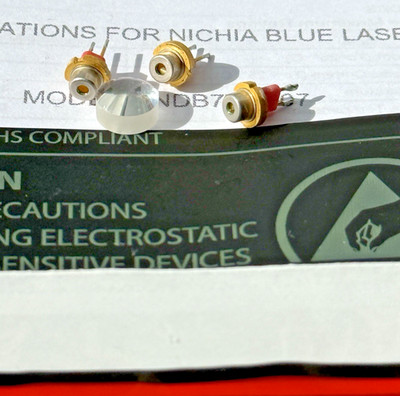 Blaue Laserdiode, bis 2000mW LEISTUNG! M140 Nichia 450nm! KAUFEN SIE 2 erhalten Sie 1 gratis ANGEBOT :)