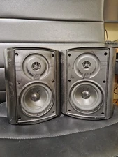 Pair Of Niles OS-5 indoor / Outdoor Speakers Black Sound Great
