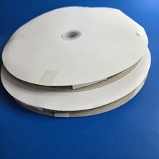 Hook and Loop Set 1/2 inch Sew-on Gray Fasteners Rolls 27.5 Yards No Brand NOS