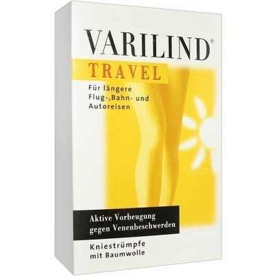 VARILIND Travel Kniestr.BW L beige 2St PZN 4252885