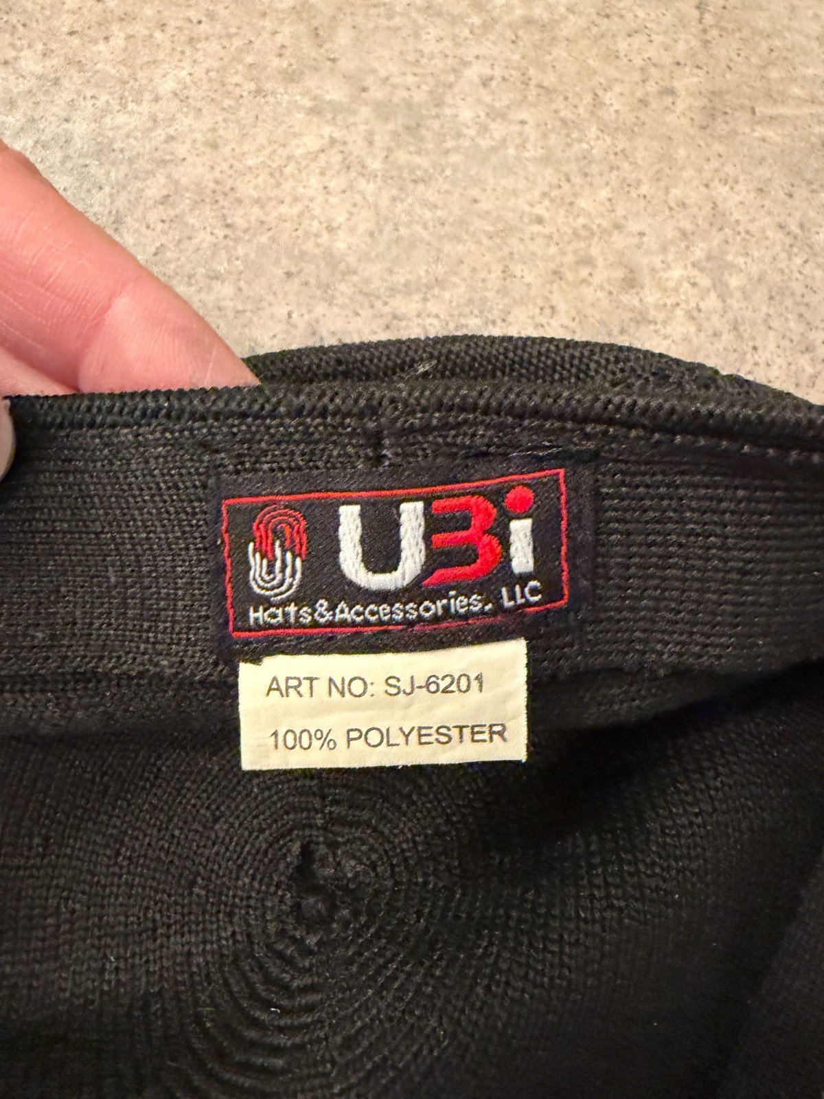 UBi Classic Style Solid Black Flat Cap Adult Men’… - image 5