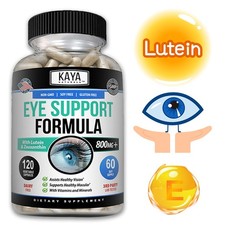 Eye Support Formula Supplement,120 Capsules, Supports Eye  Vision Health