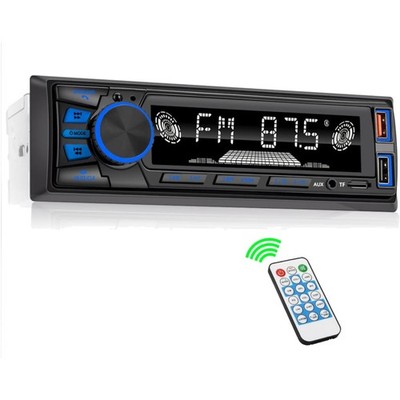 Hands-Free Bluetooth Car Receiver with Remote Control & Multiple Format Support