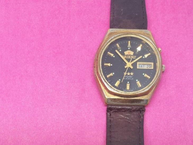 Orient Three Star Vintage Automatic Wristwatch Or… - image 1