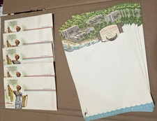 Vintage Reef Hotels Waikiki Hawaii On The Beach Stationary 30 sheets 5 envelopes