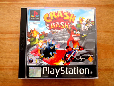 Crash Bash Sony Playstation 1 Komplett Spiel Black Label