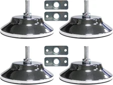 Billiard Table Feet,4 PCS Billiard/Pool Leg Levelers, As Picture Show 