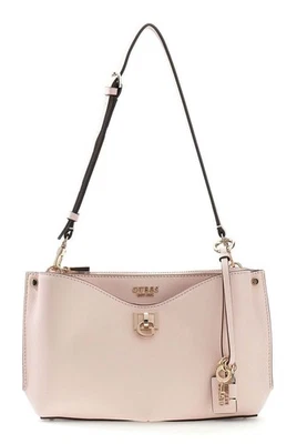 GUESS sac à épaule Bianca Shoulder Bag Light Rose - Photo 1/3