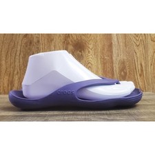 Crocs Ergotec Thong Flip Flops Women's Size 9 Purple