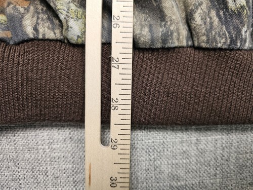 Cabelas Jacket Mens XL Tall Green Camo Mossy Oak Breakup Outdoor Hunting VTG Y2K - Picture 8 of 9