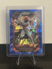 2023 Panini Prizm #205 Vince Coleman Blue Ice Prizms