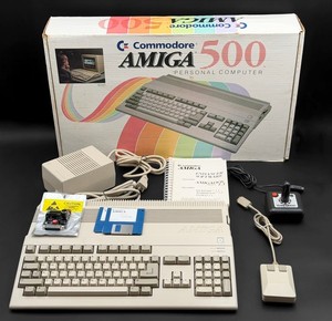 Commodore Amiga 500 Fonctionnel Avec Souris, Jeux Et Alimentation - Rétro Gaming