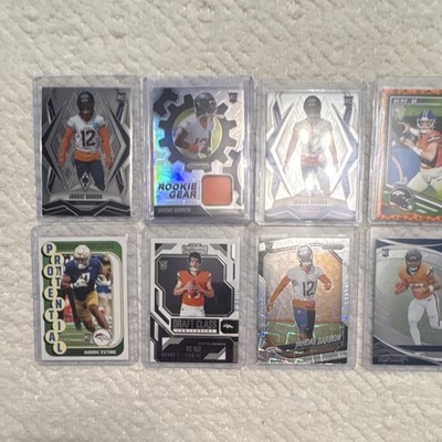 Panini Prizm Score Absolute Rookie Lot Denver Broncos Barron Nix 14  Cards 2024