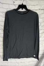 Vuori Strato Mens Tech Crew Neck Long Sleeve T-Shirt  XL Tee Pullover Outdoor